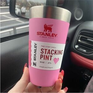 Stanley 16 oz. Stacked Cup - Valentines Day Collection Pink limited edition NWT